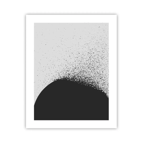 Plakat - Partikelbevægelse - 40x50 cm