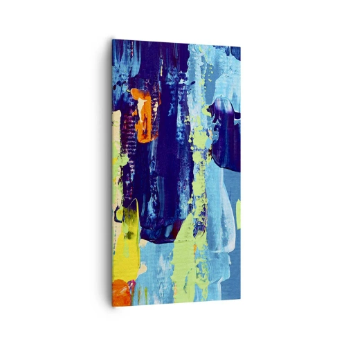 Lærredstryk - Billede på lærred - Livet er smukt! - 65x120 cm