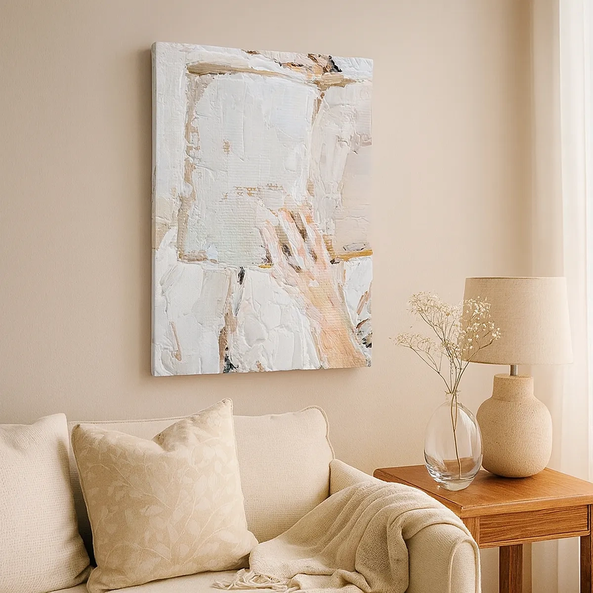 Lærredstryk - Billede på lærred - I en anden verden - 50x70 cm