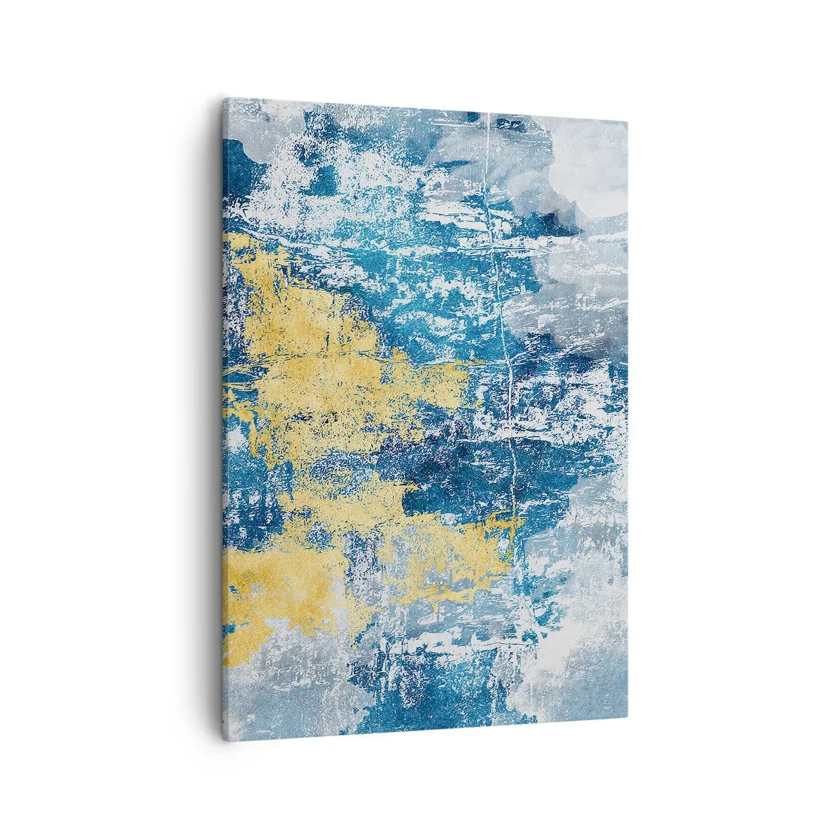 Lærredstryk - Billede på lærred - En fredfyldt abstraktion - 50x70 cm
