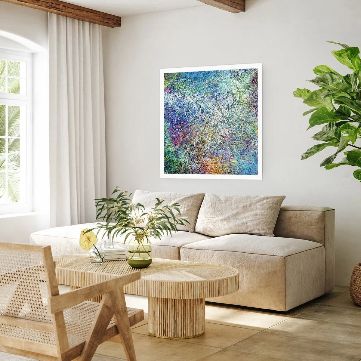 Plakat - Så enkelt er det ikke - 60x60 cm