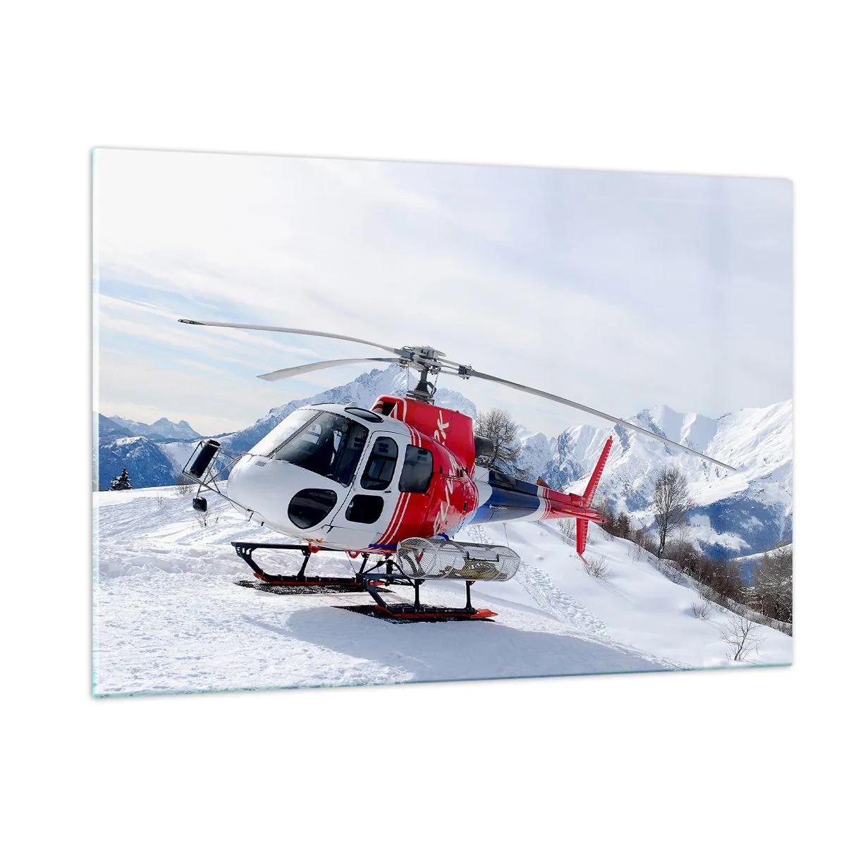 Billede på glas - Altid klar - 120x80 cm