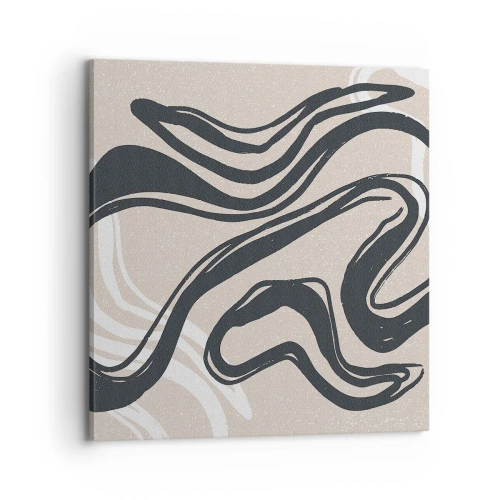 Lærredstryk - Billede på lærred - Multipliceret udtryk - 70x70 cm