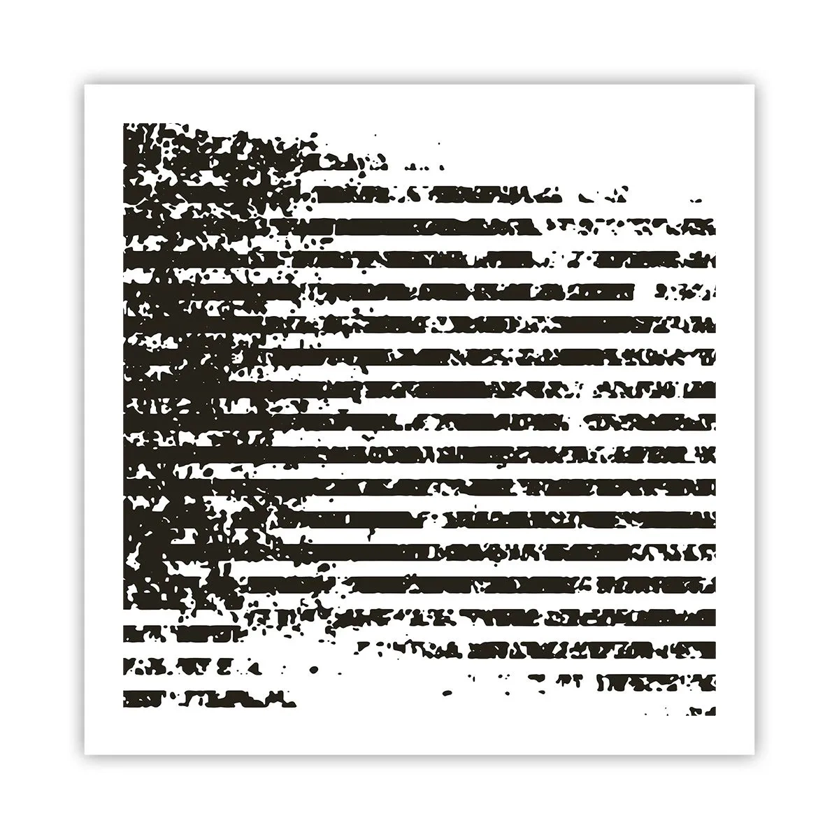 Plakat - Rytme og støj - 60x60 cm