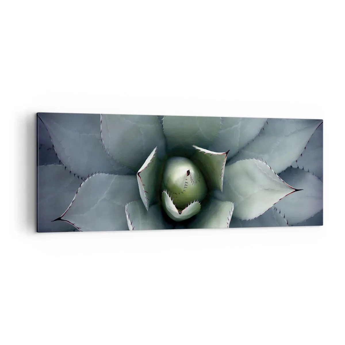 Lærredstryk - Billede på lærred - Lokkemad og advarsler - 140x50 cm