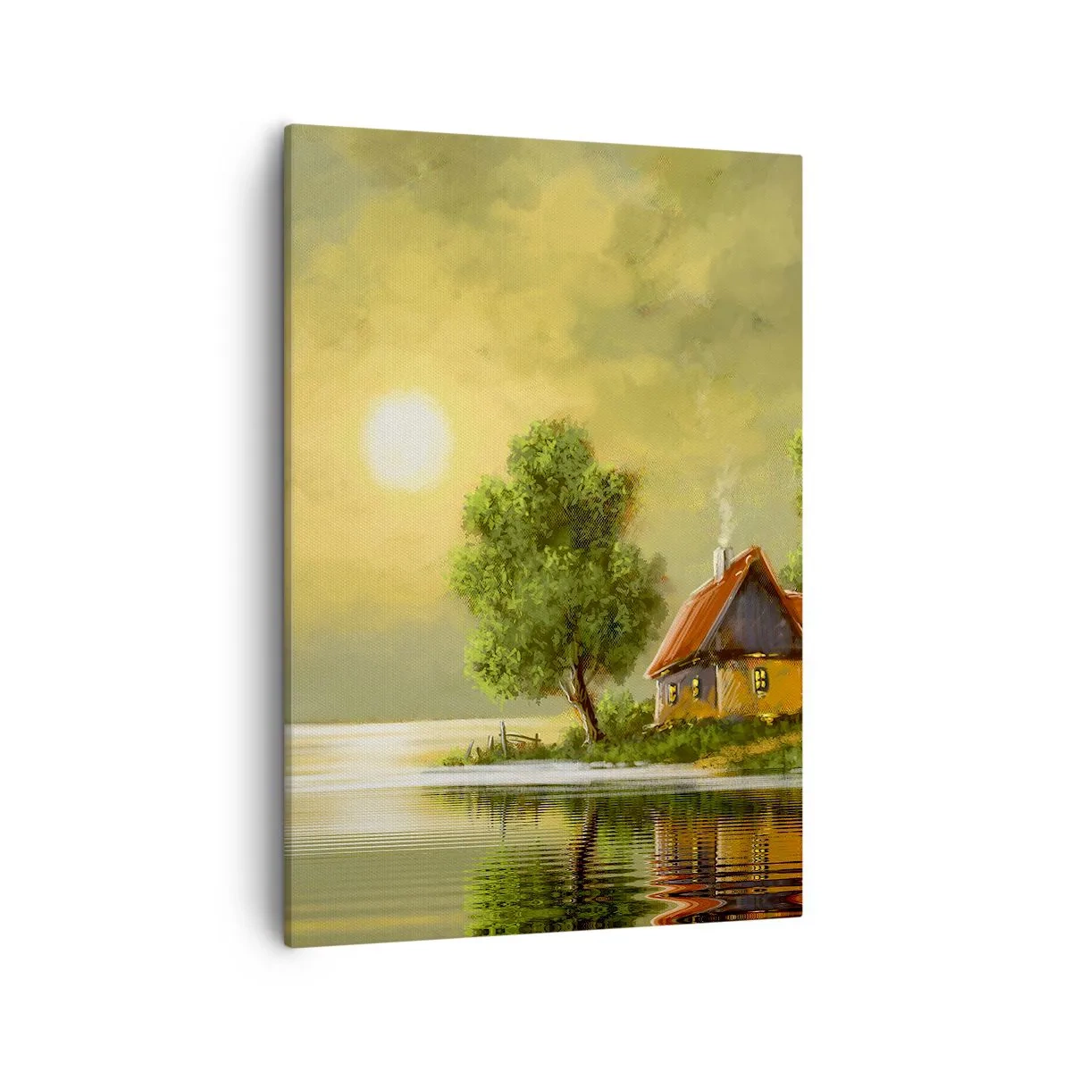 Lærredstryk - Billede på lærred - Smukt, som fra et billede - 50x70 cm