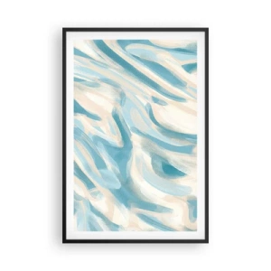 Plakat i sort ramme - Forårsbriser - 61x91 cm