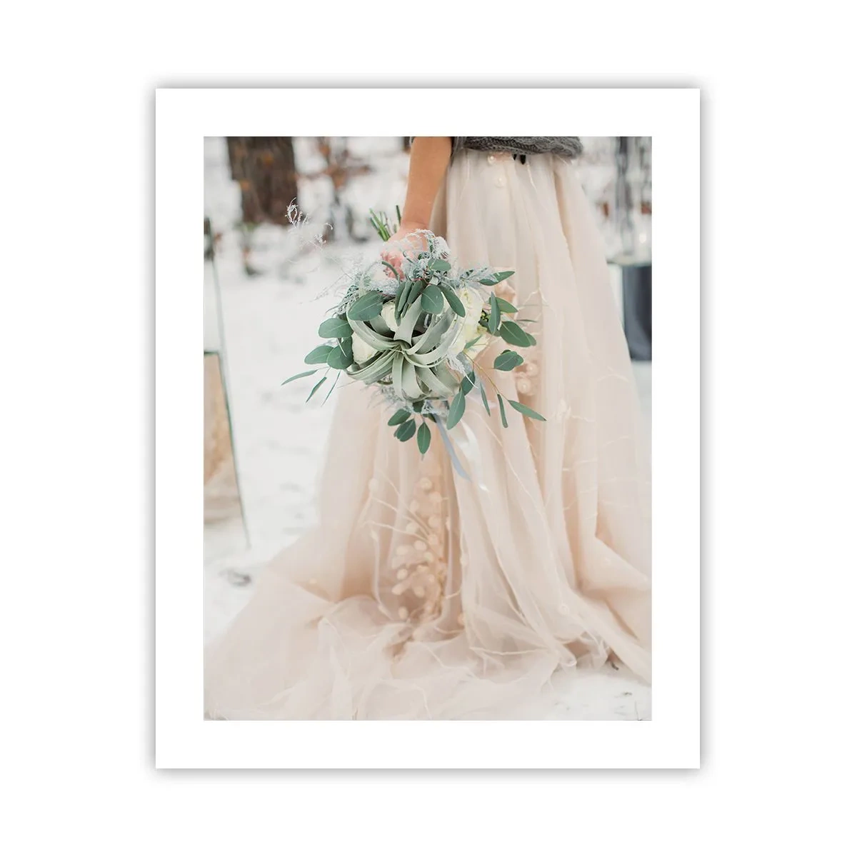 Plakat - Og de levede lykkeligt til deres dages ende - 40x50 cm