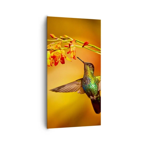 Lærredstryk - Billede på lærred - Maya lysets budbringer - 65x120 cm