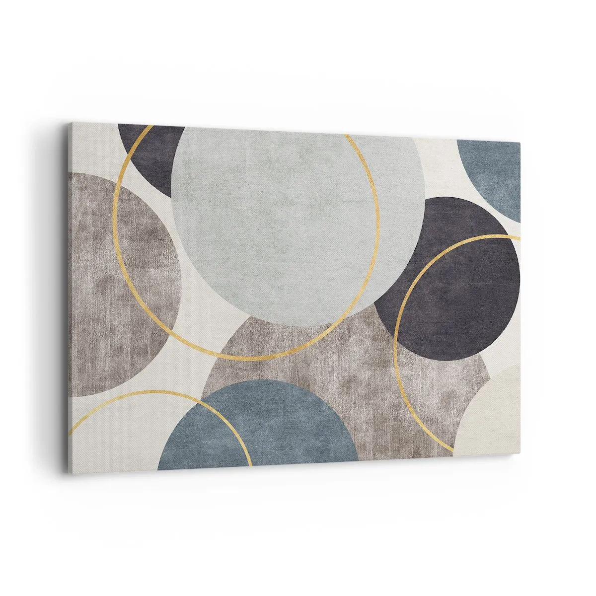 Lærredstryk - Billede på lærred - Hjul efter hjul - 100x70 cm