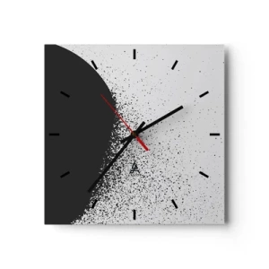Vægur, Uret - Partikelbevægelse - 30x30 cm