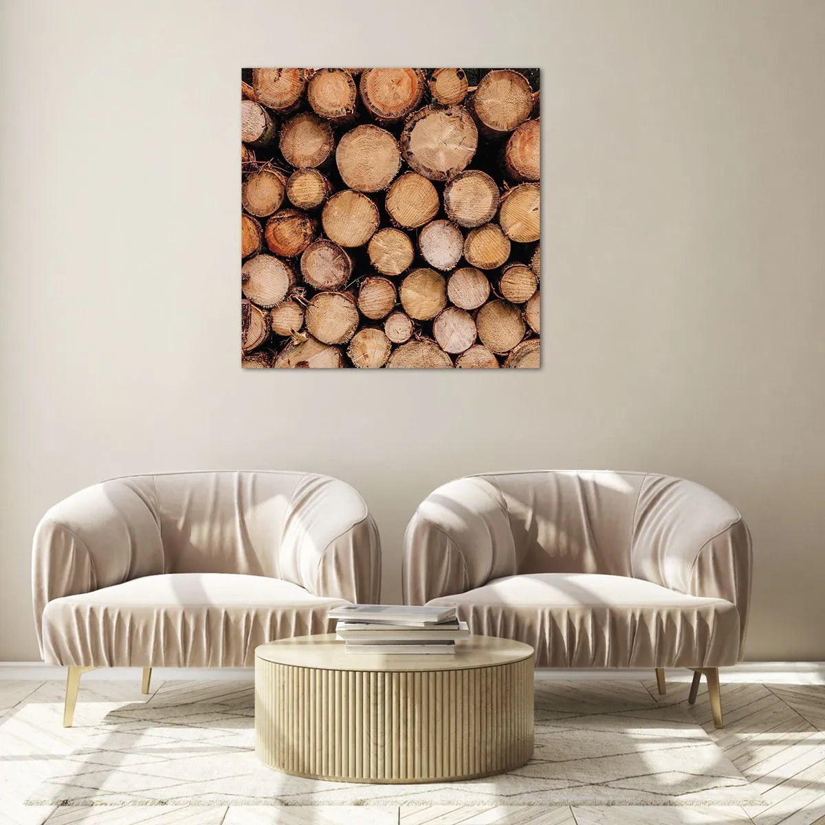 Billede på glas - En ny begyndelse - 50x50 cm