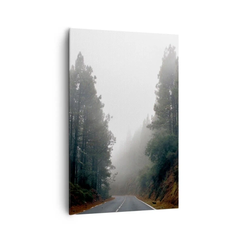 Lærredstryk - Billede på lærred - En fortælling om en magisk skov - 80x120 cm