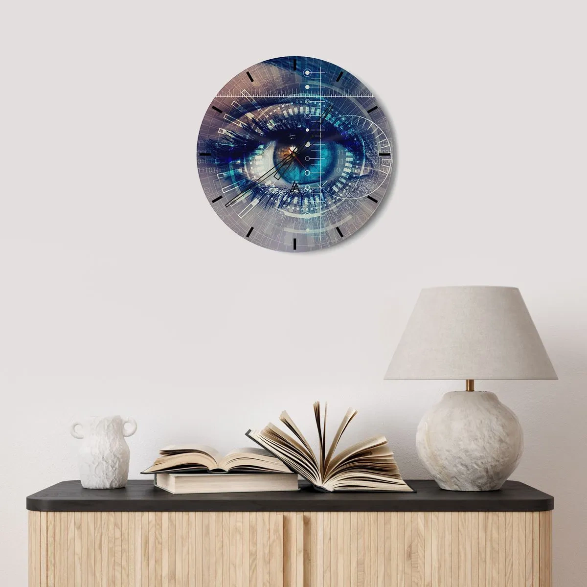 Vægur, Uret - Du tror, ​​du kender mig - 30x30 cm