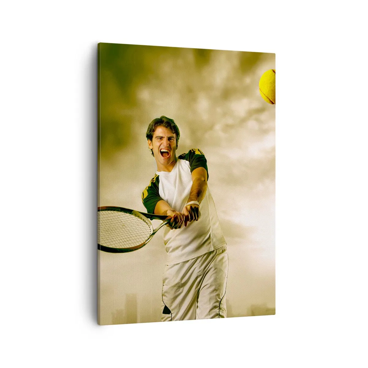 Lærredstryk - Billede på lærred - Energi og glæde - 50x70 cm