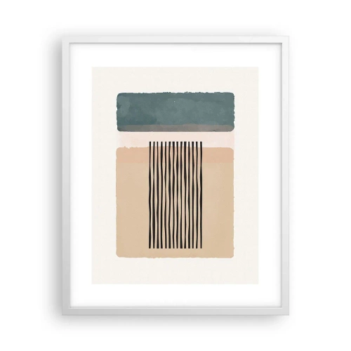 Plakat i hvid ramme - Alt er i god stand - 40x50 cm