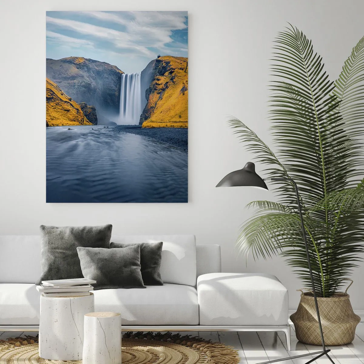 Billede på glas - Evig varighed, evig bevægelse - 50x70 cm