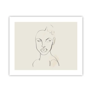 Plakat - Omrids af sensualitet - 50x40 cm