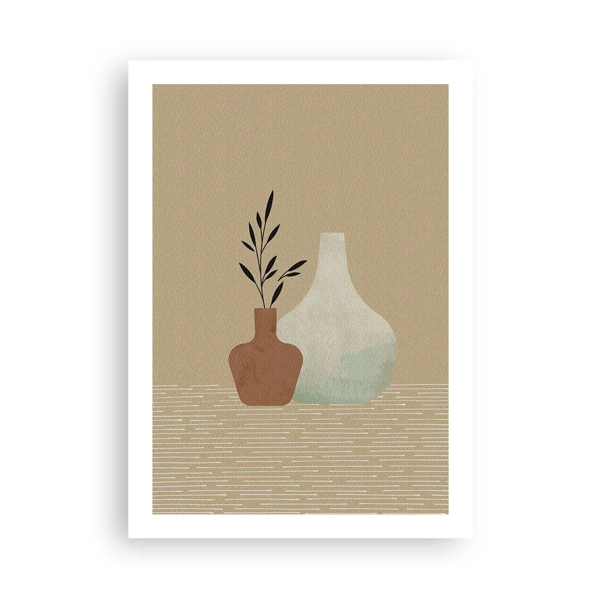 Plakat - Vase og dens idé - 50x70 cm