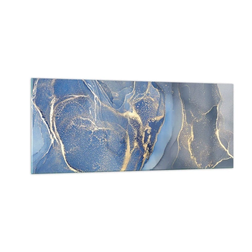 Billede på glas - Guldstøv - 100x40 cm