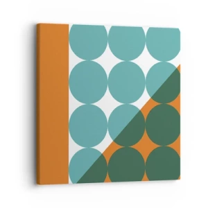 Lærredstryk - Billede på lærred - Op og over - 30x30 cm