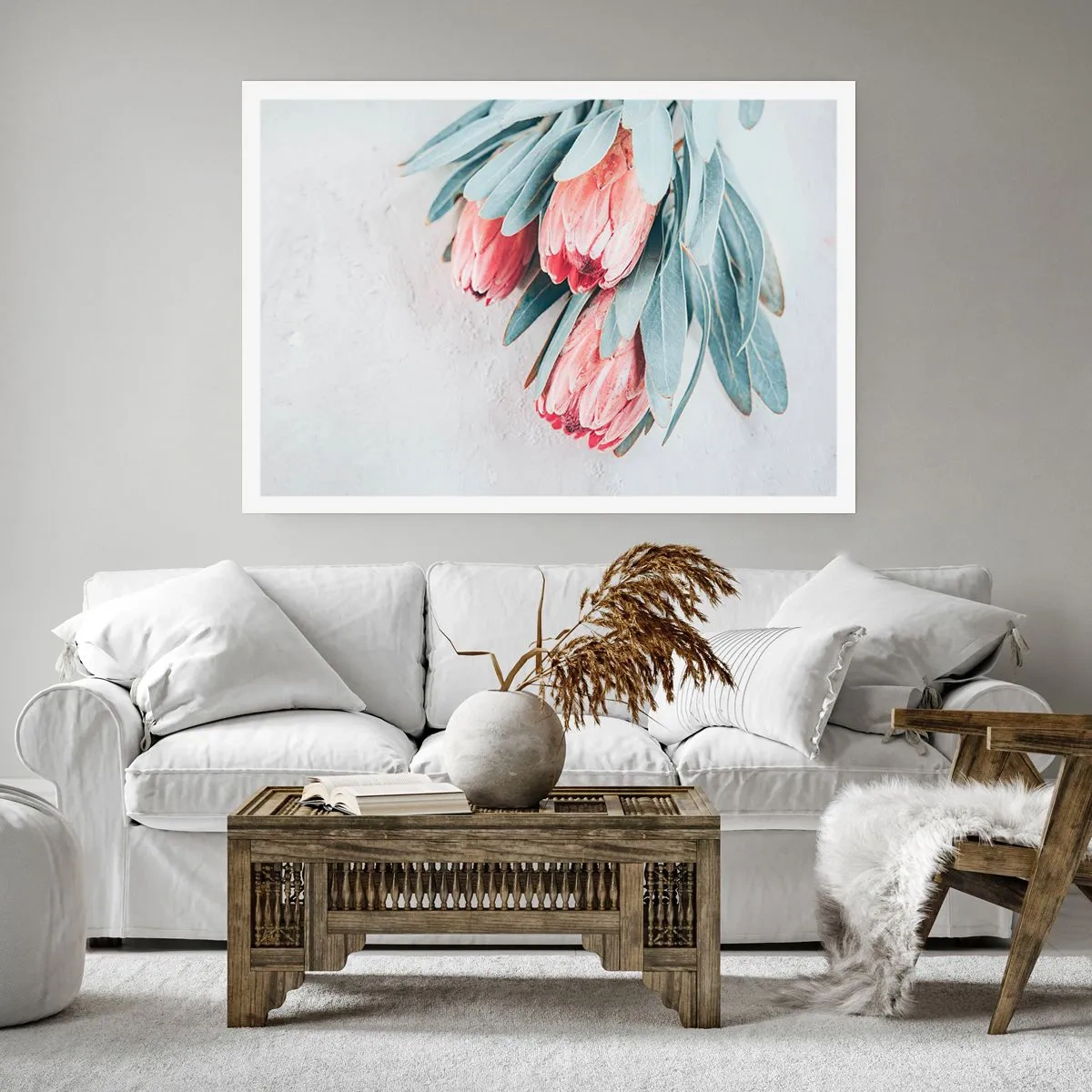Plakat - Skammer sig over deres egen skønhed - 50x40 cm