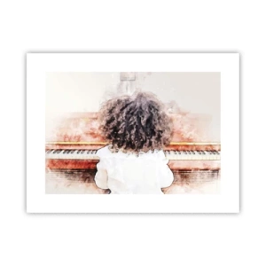 Plakat - i et ny verden - 40x30 cm