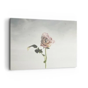 Lærredstryk - Billede på lærred - Velkomst til foråret - 120x80 cm