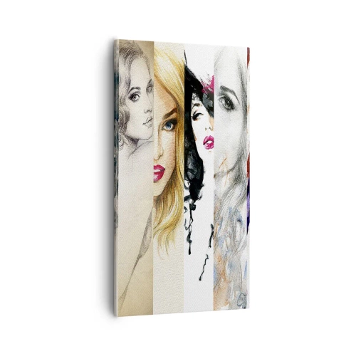 Lærredstryk - Billede på lærred - Og det er altid DIG - 55x100 cm