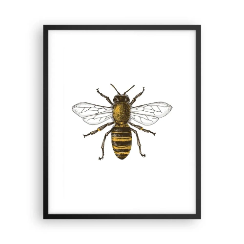 Plakat i sort ramme - Smuk og god - 40x50 cm