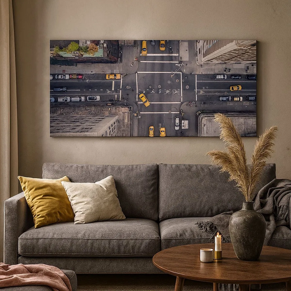 Lærredstryk - Billede på lærred - Et enkelt valg - 100x40 cm