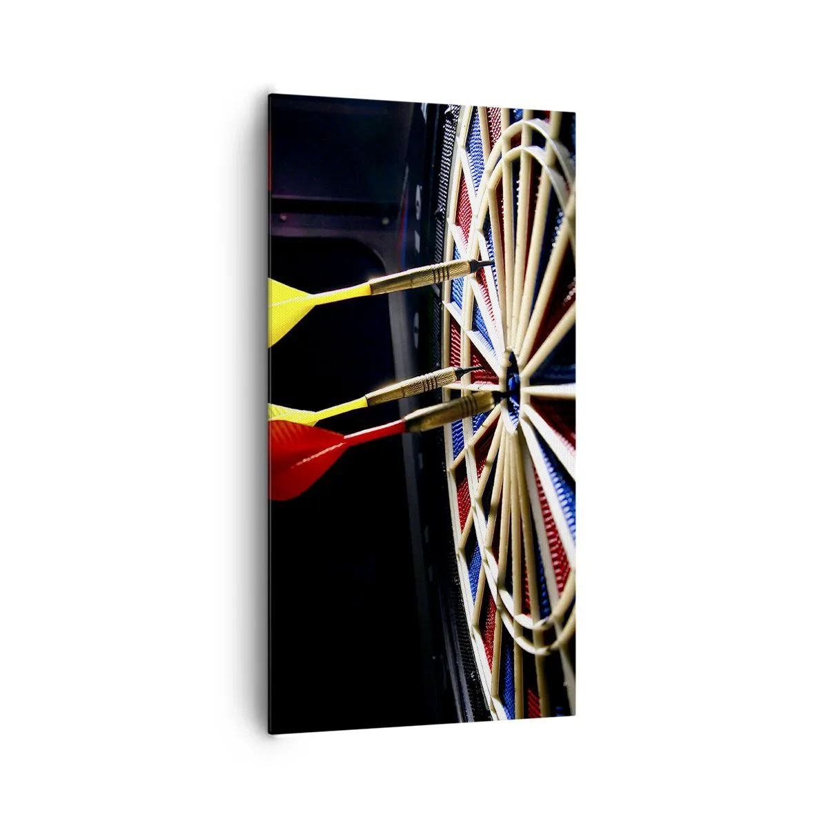 Lærredstryk - Billede på lærred - Lige til sagen - 65x120 cm