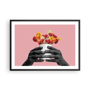 Plakat i sort ramme - Livets apotheose - 70x50 cm