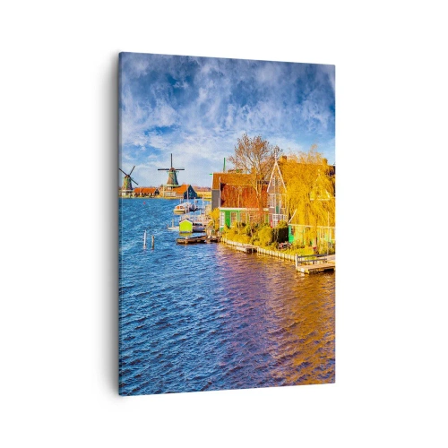 Lærredstryk - Billede på lærred - Uændret i århundreder - 50x70 cm
