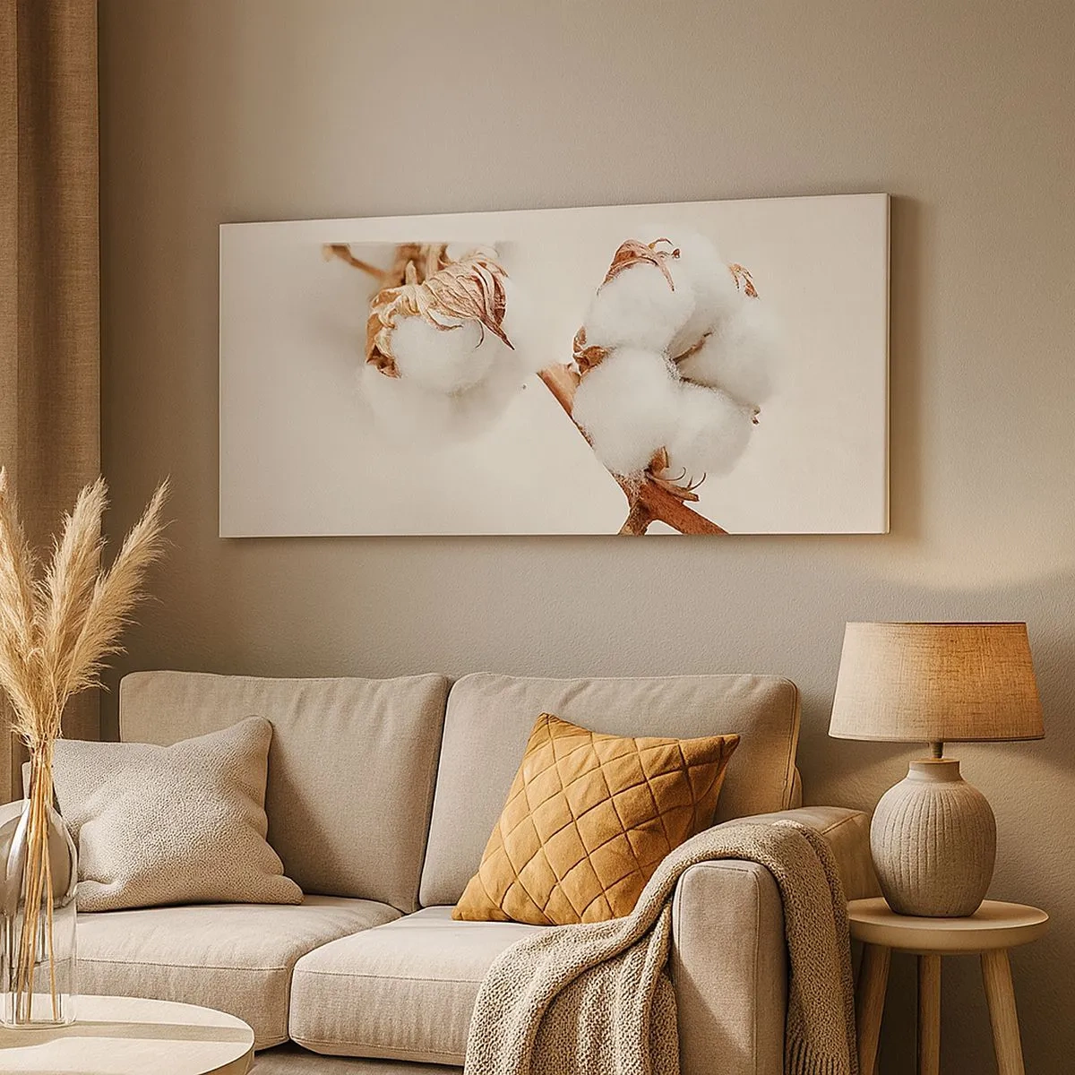 Lærredstryk - Billede på lærred - Bare kramme - 100x40 cm