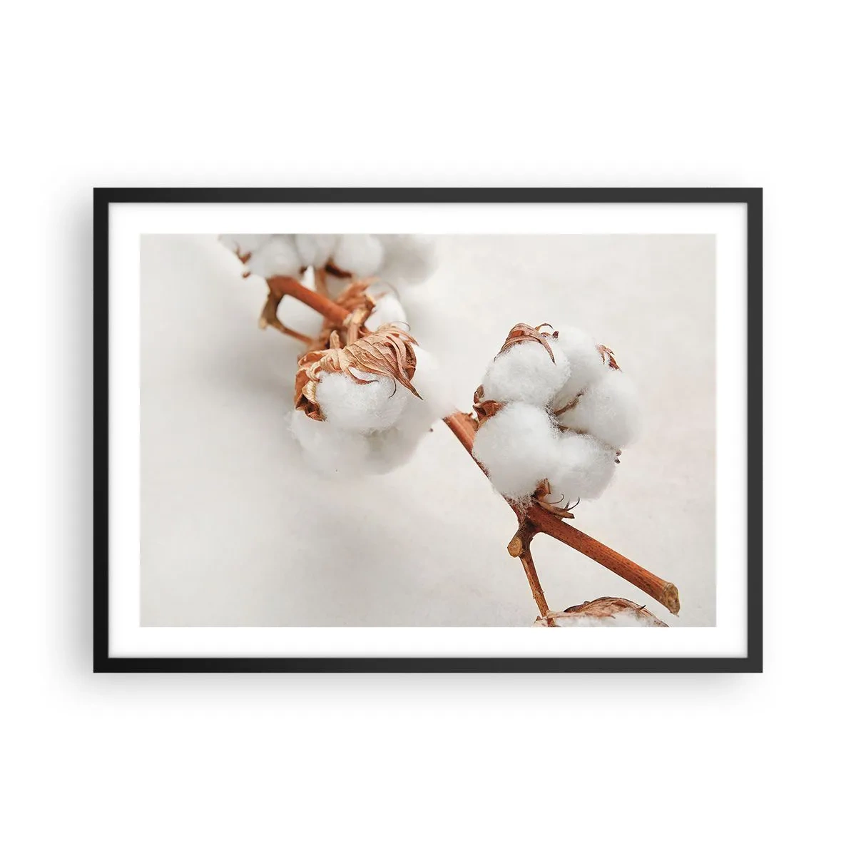 Plakat i sort ramme - Bare kramme - 70x50 cm