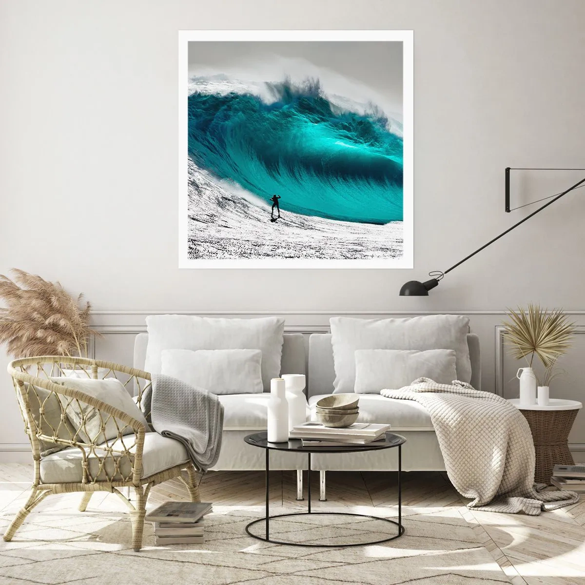 Plakat - Udfordring accepteret - 30x30 cm