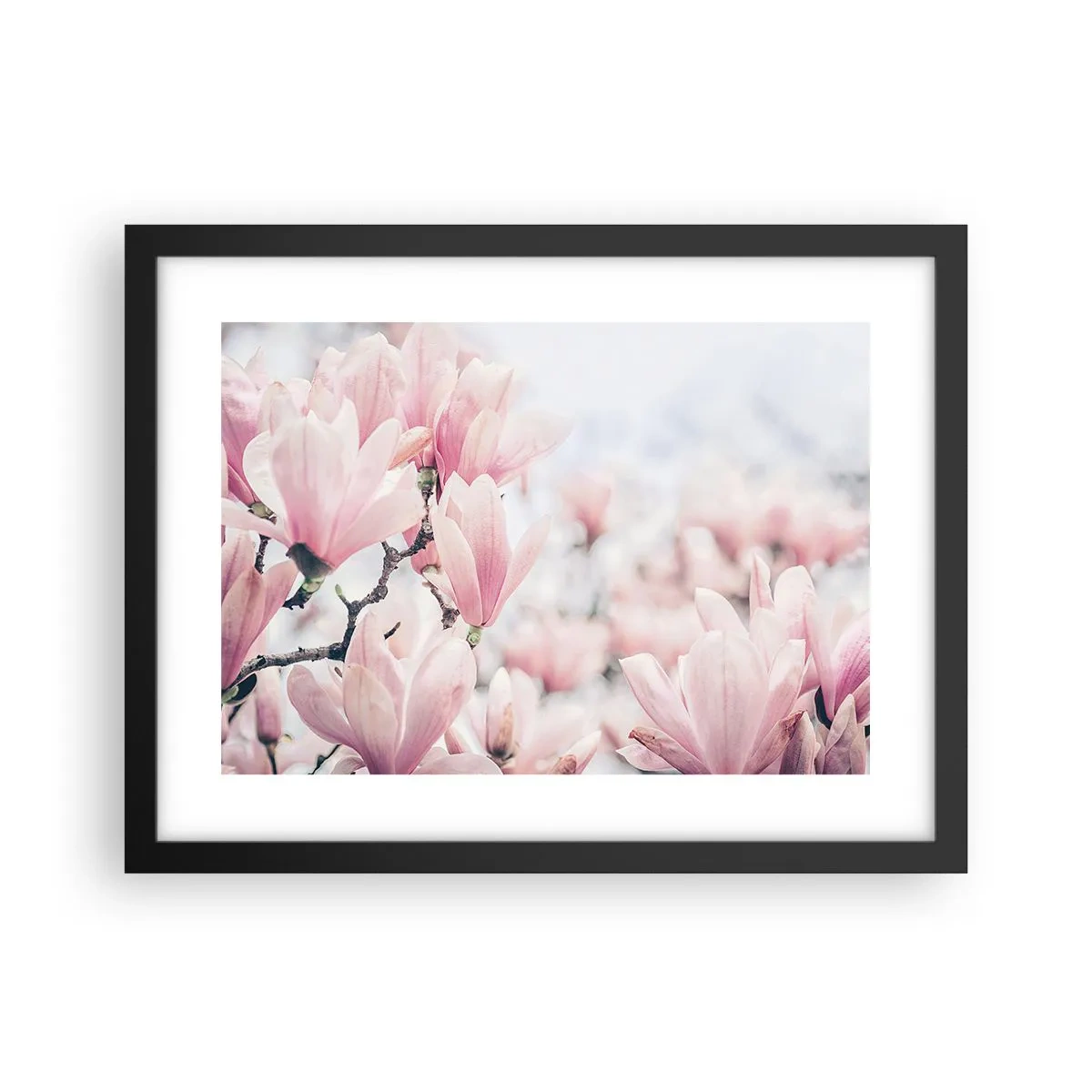 Plakat i sort ramme - Idealet om subtilitet - 40x30 cm