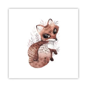 Plakat - Kun kærlighed - 40x40 cm