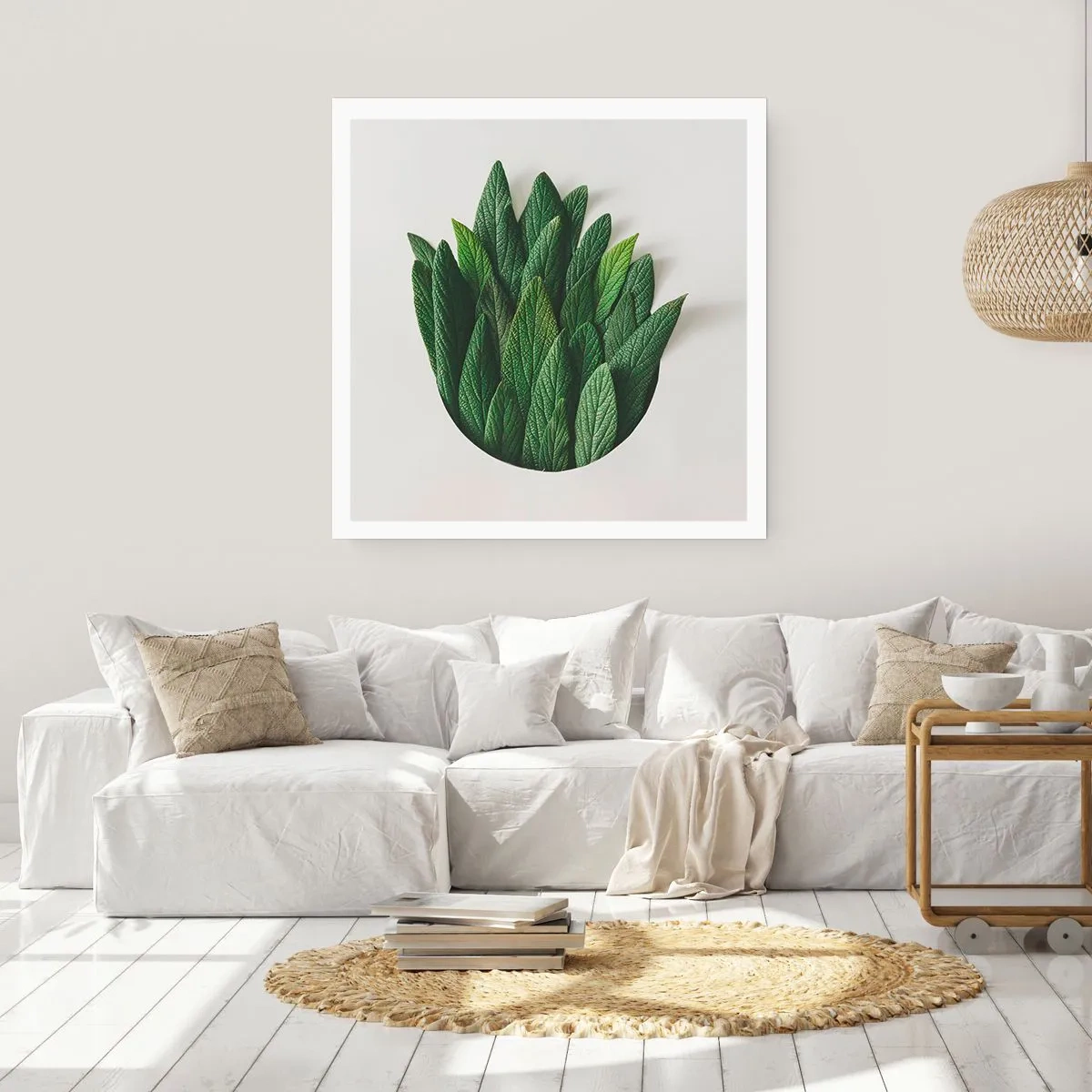 Plakat - Uhæmmet nysgerrighed - 40x40 cm