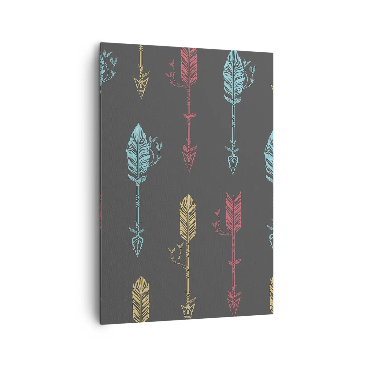 Lærredstryk - Billede på lærred - For at - 70x100 cm