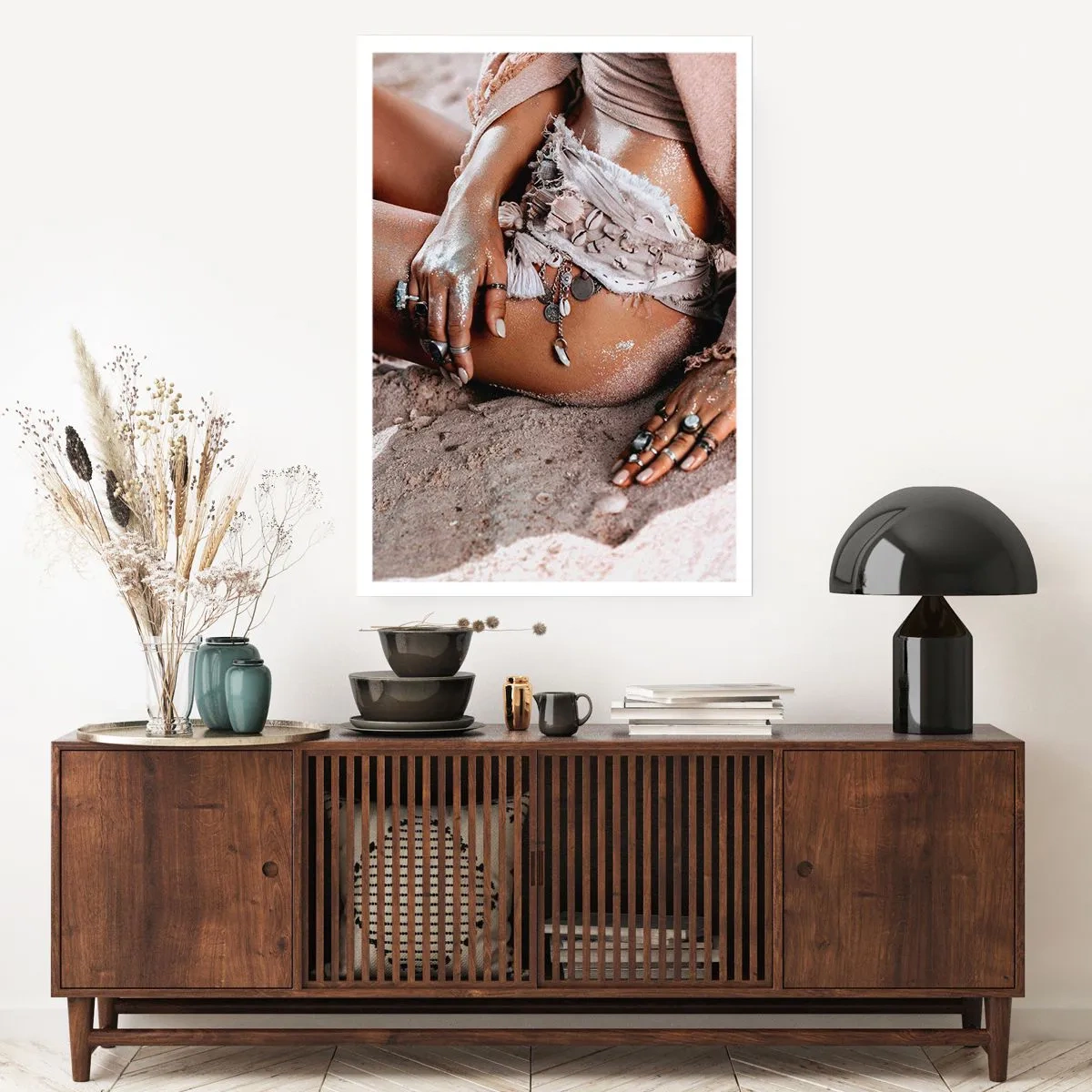 Plakat - Kastet ud af bølgerne? - 50x70 cm