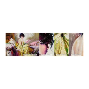 Fototapet Prøve Standard Eco - Mellem munden og kanten af 