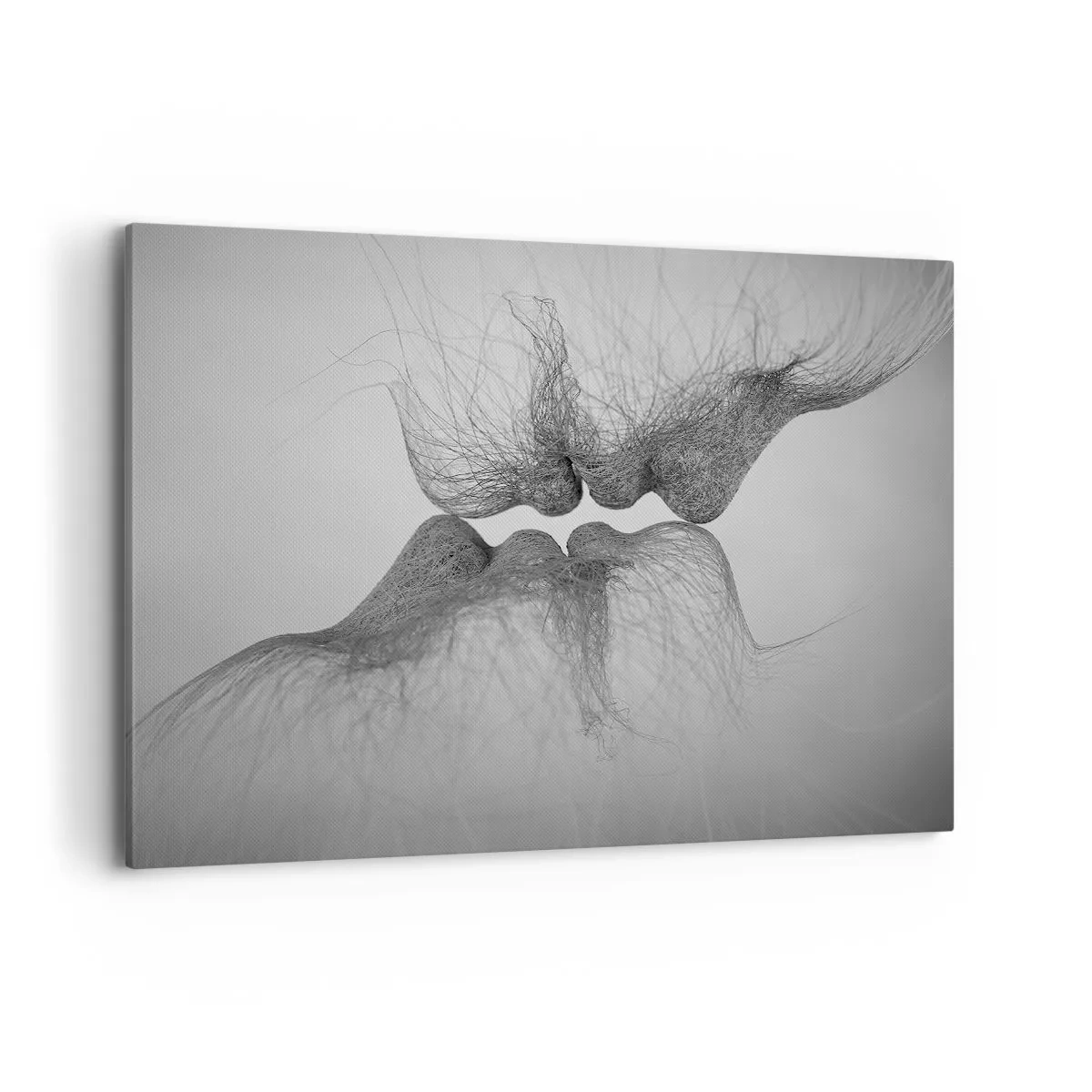 Lærredstryk - Billede på lærred - Vindens kys - 120x80 cm
