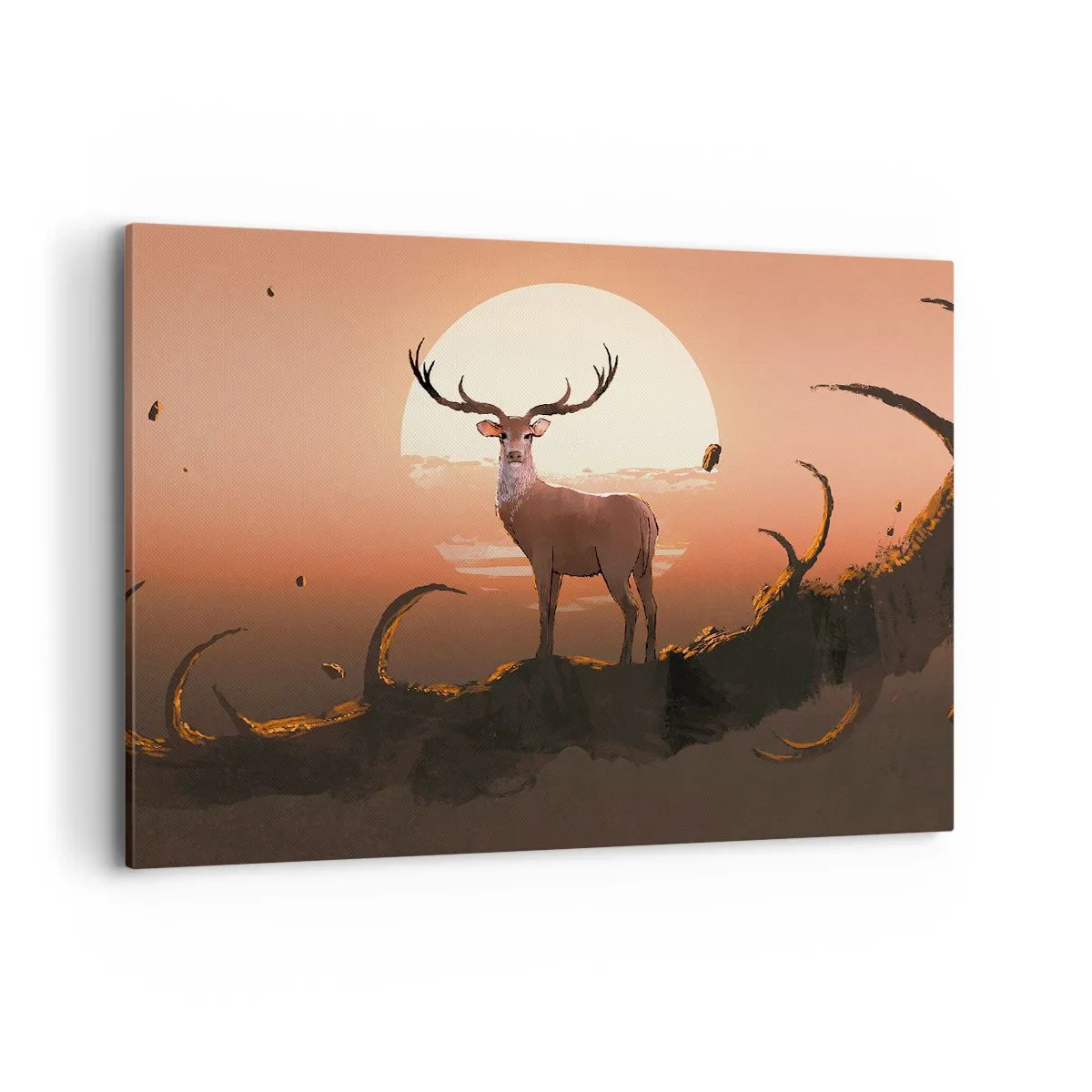 Lærredstryk - Billede på lærred - Denne aften er ikke som alle andre - 100x70 cm