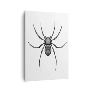 Lærredstryk - Billede på lærred - Foruroligende præcision - 70x100 cm