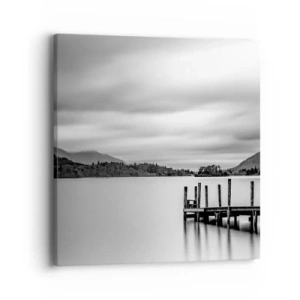 Lærredstryk - Billede på lærred - Mildhed og styrke - 40x40 cm