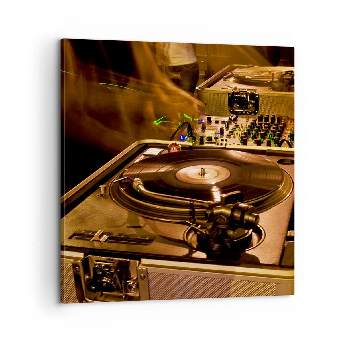 Lærredstryk - Billede på lærred - Kan du mærke kraften? - 60x60 cm