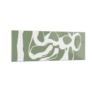 Billede på glas - Rummets kald - 140x50 cm