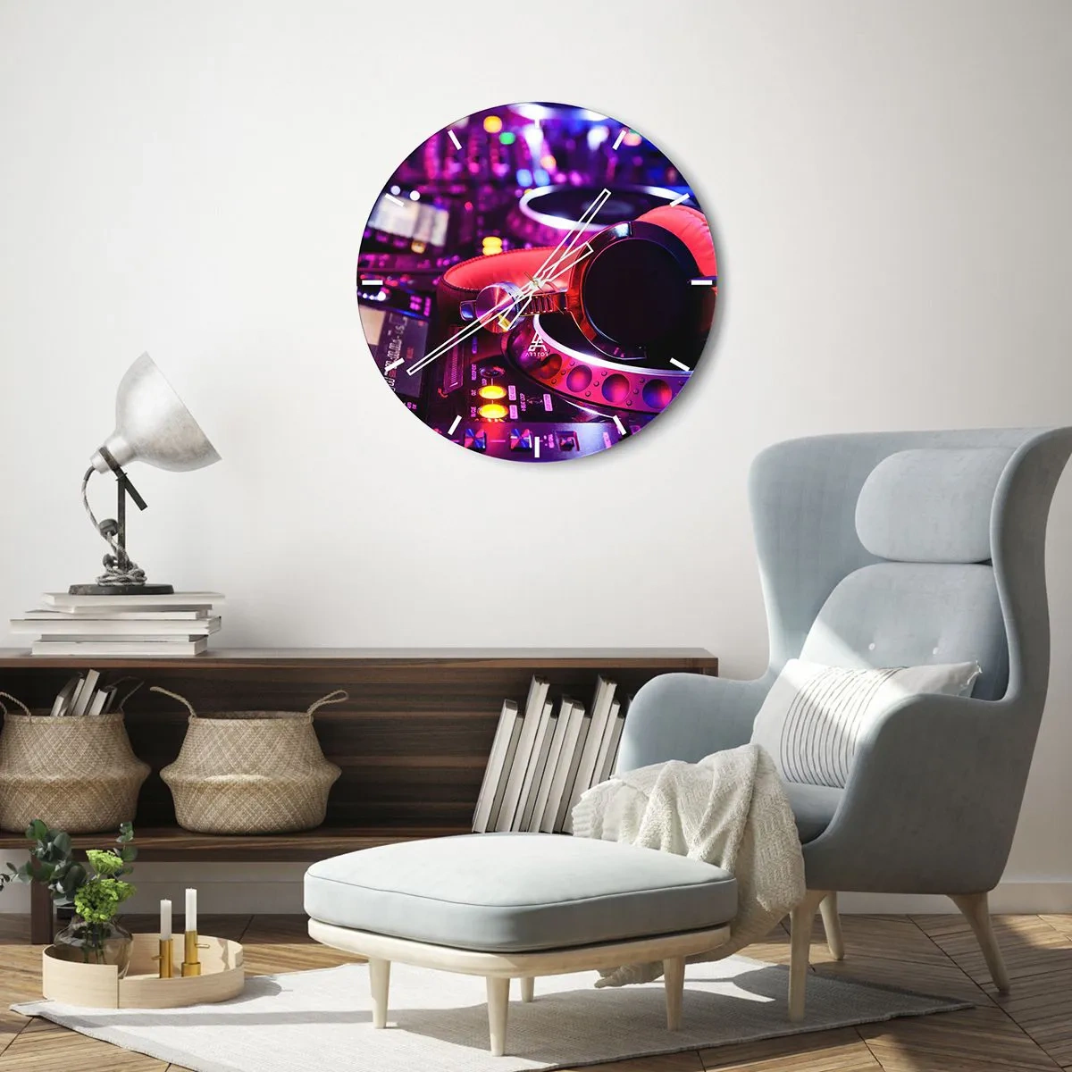 Vægur, Uret - Før det sjove begynder - 30x30 cm